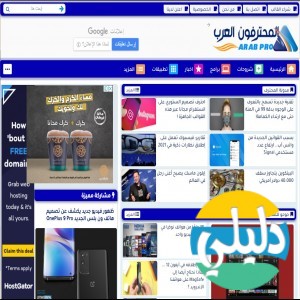 الدليل العربي-مواقع تقنية-قواعد بيانات-المحترفون العرب