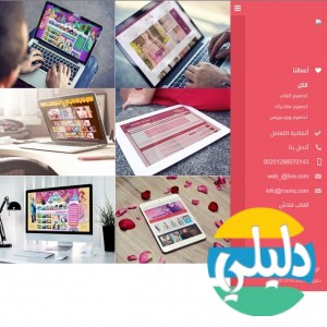 الدليل العربي-مواقع تقنية-تصميم مواقع-شركه رونق
